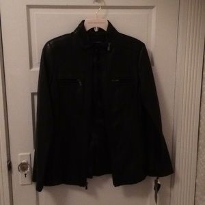 Jones New York Leather Jacket